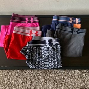 Under Armour spandex biker shorts